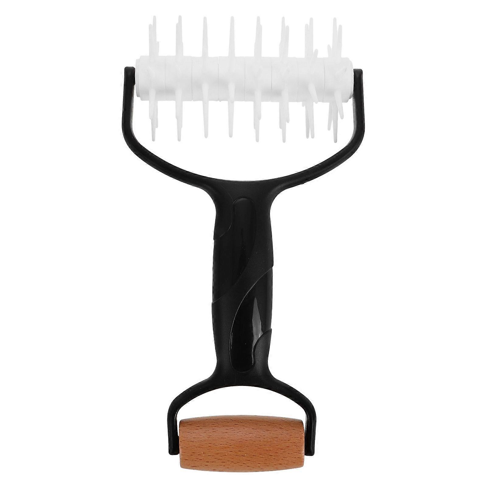 Pie Rolling Docker Roller Multifunctional Tool For Cookie Pastry Rolling Efficient Pizza Chopping Maker With Sharp Pizza Spike Roller