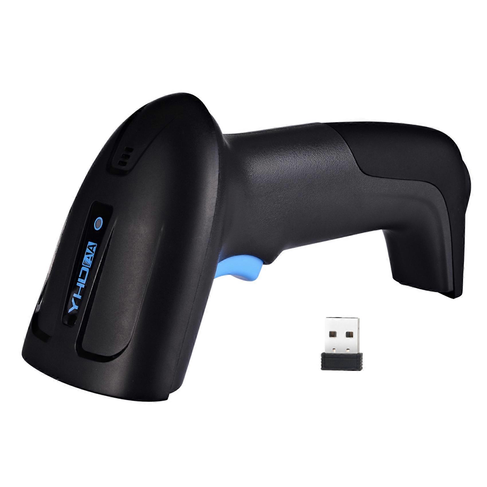 Barcode-Scanner 2.4G + Bluetooth-Scanner QR-Code-Scanner für Windows Android Ios -6200BT