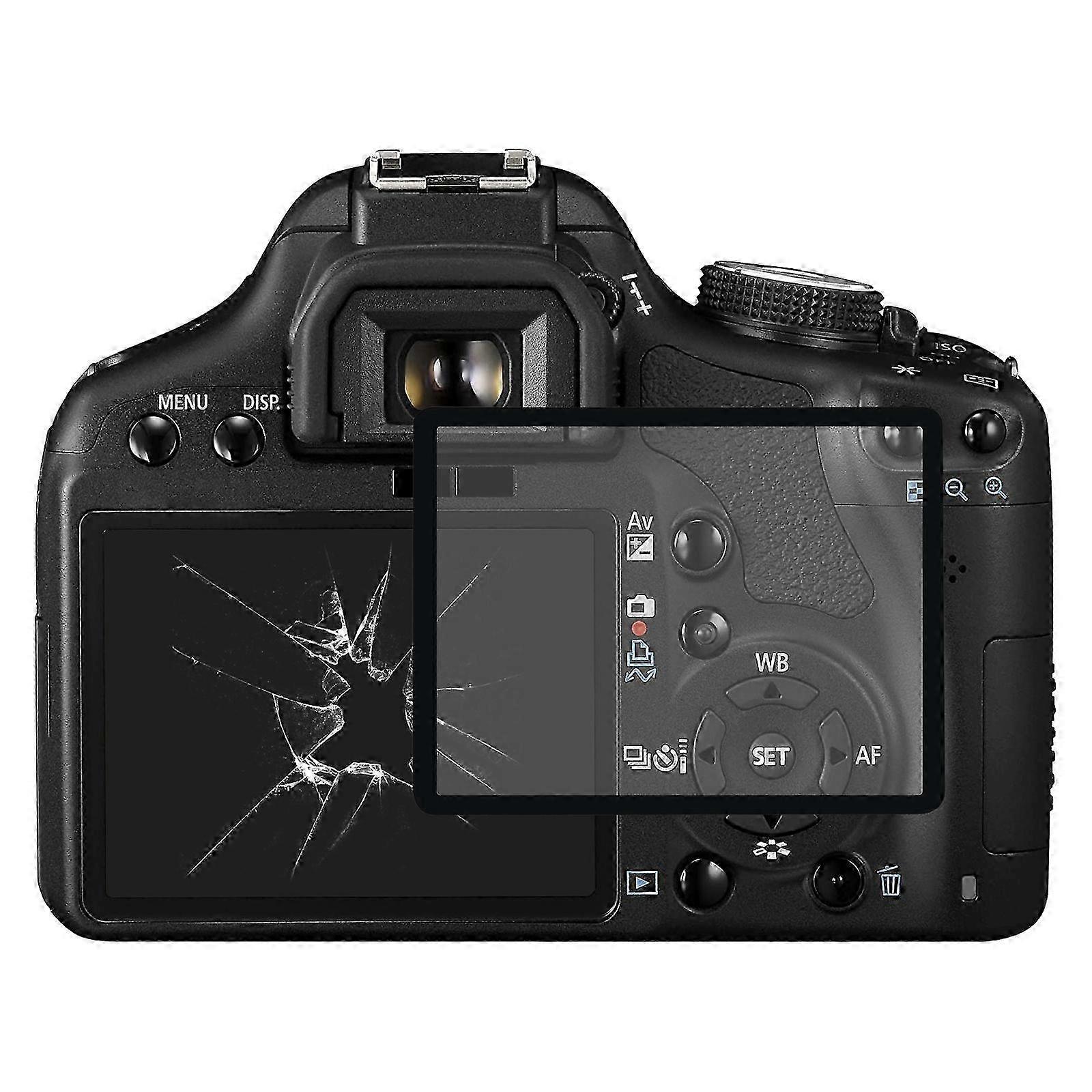 Camera LCD Screen Protector compatible with Canon EOS 500D Acrylic Lens Fitted Replacement for EOS 500D Models