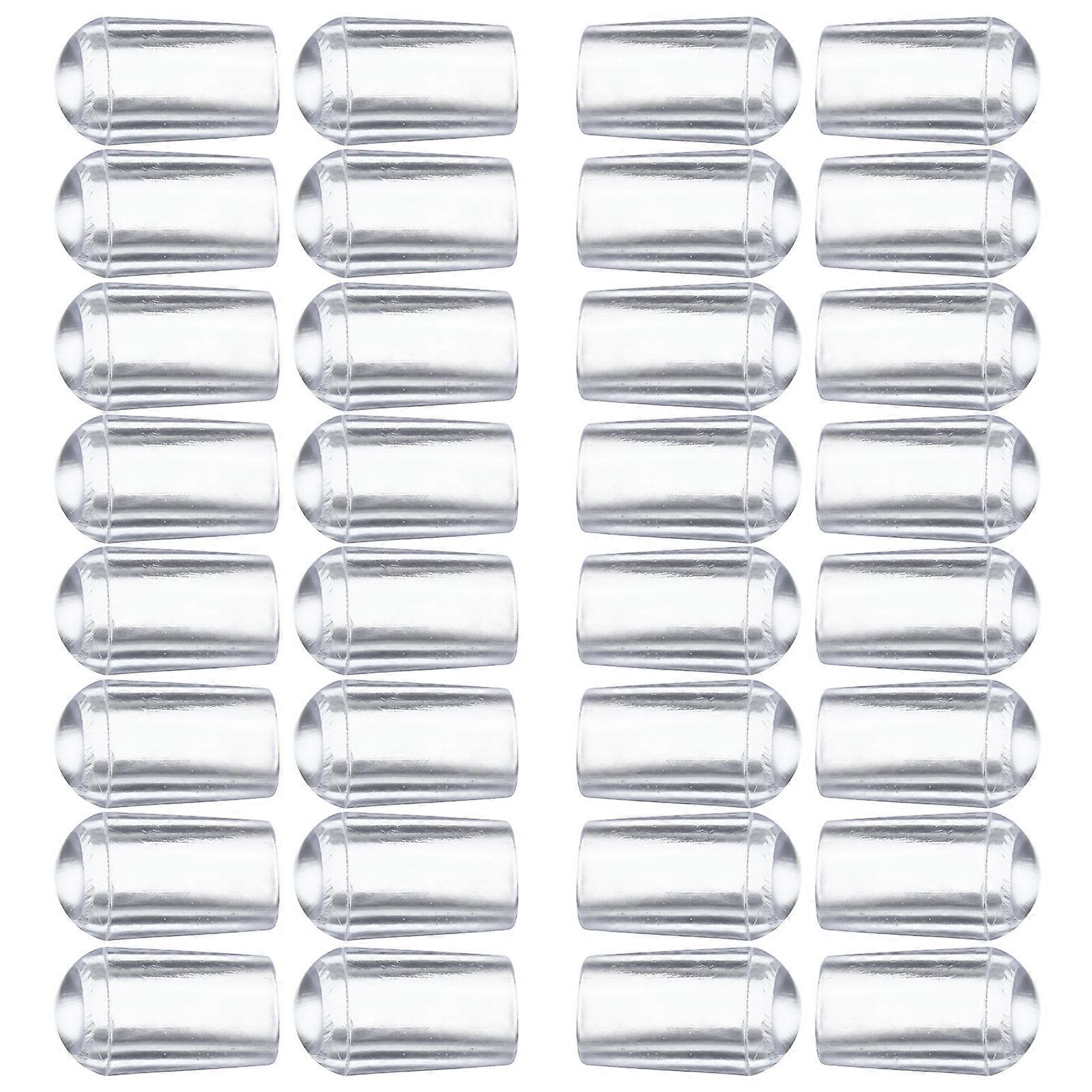 100pcs Thread End Caps Hook Hanger Tip Covers Thread Protector Caps Plastic End Caps