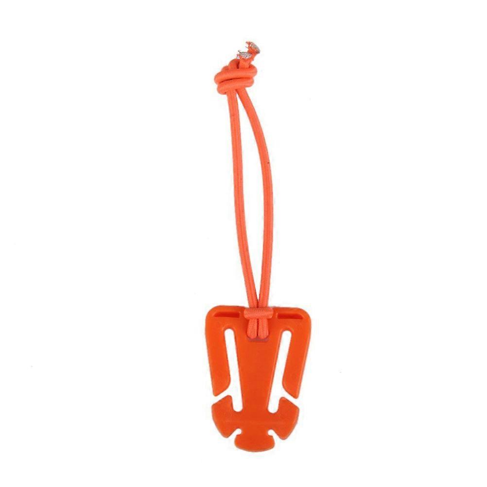 Orange Elastic String Web Buckles 10Pcs for Backpack Straps