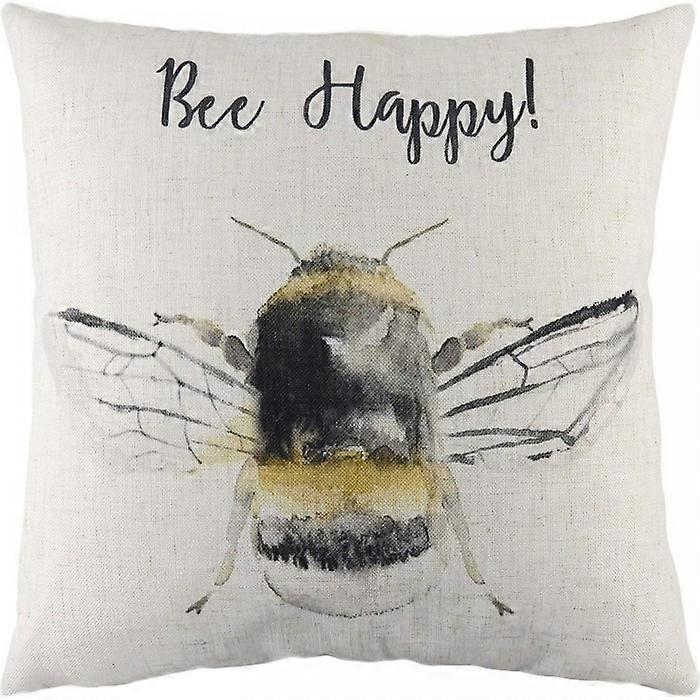 Evans Lichfield Bee Happy Cushion Cover