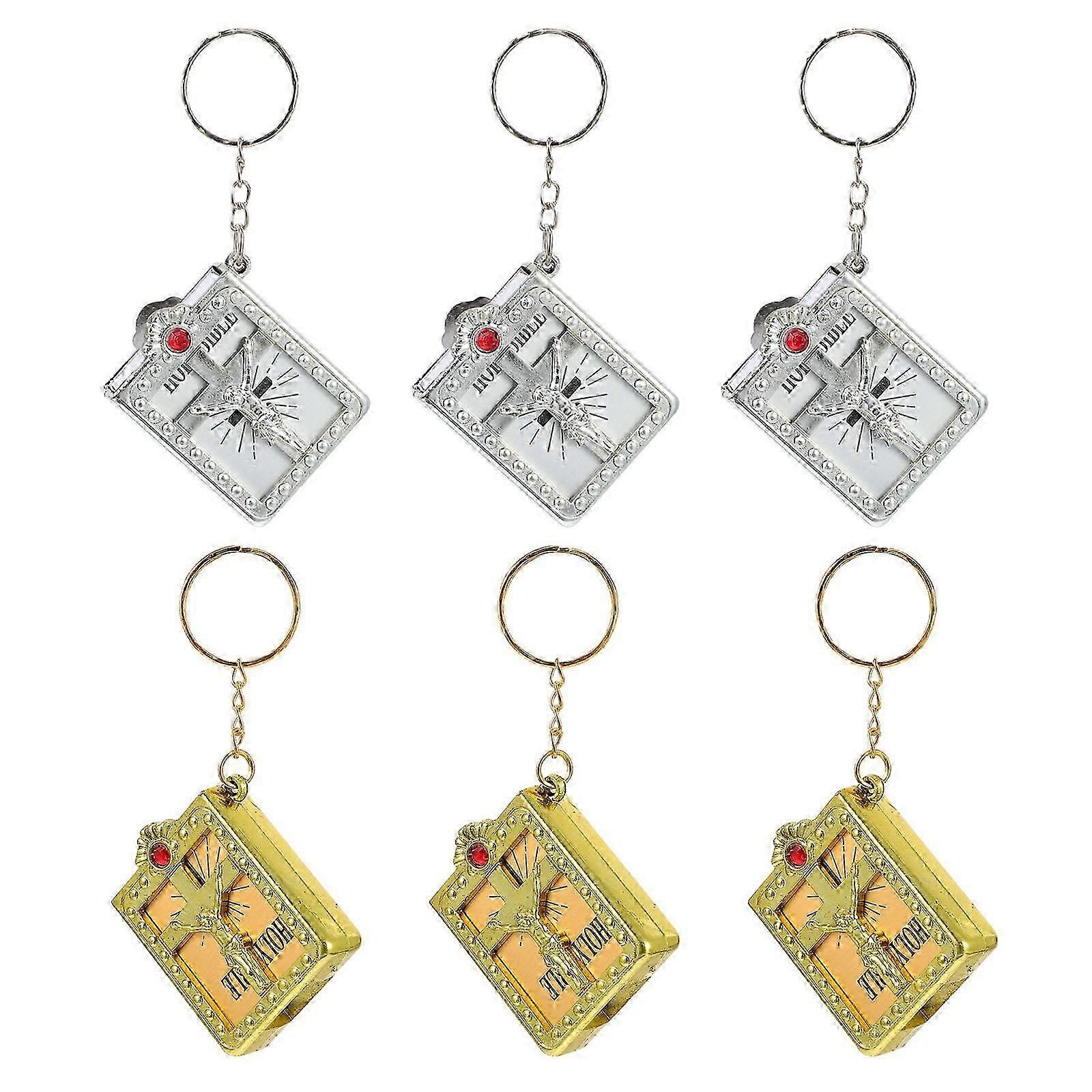 Keychain Pendant Keychain for Home 6Pcs Pack