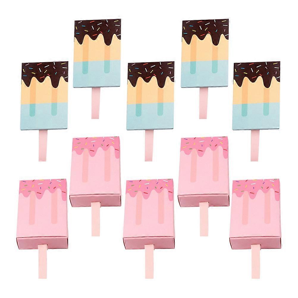 20Pcs Drawer Type Candy Cases Ice Cream Gift Boxes Wedding Candy Storage Boxes