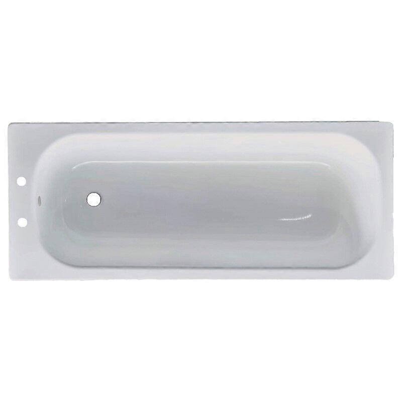 Modern Rectangular SE 2TH Contract Bath 1700x700x390mm - White