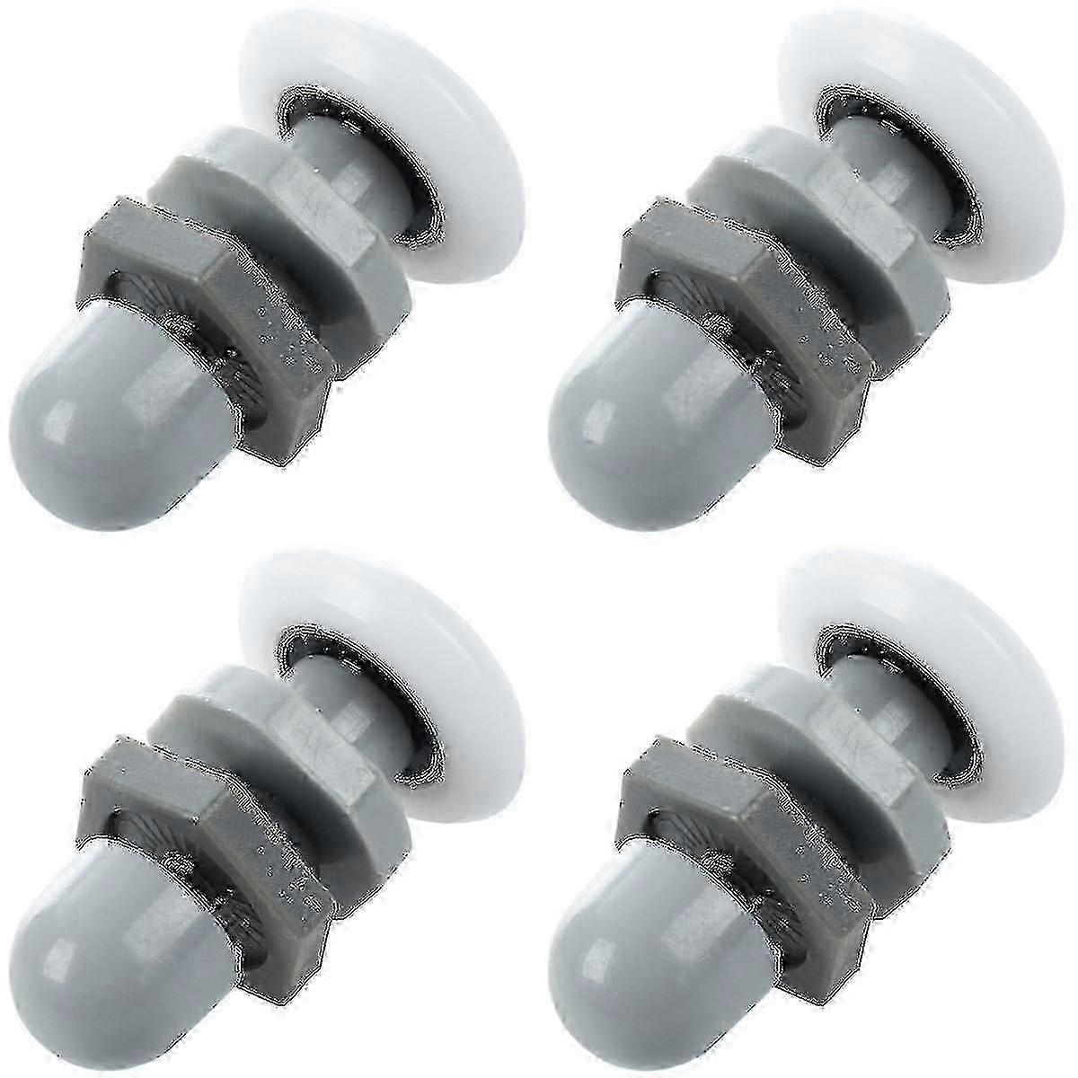 4x Replacement Shower Door Roller Wheel Runner Diameter 25mm