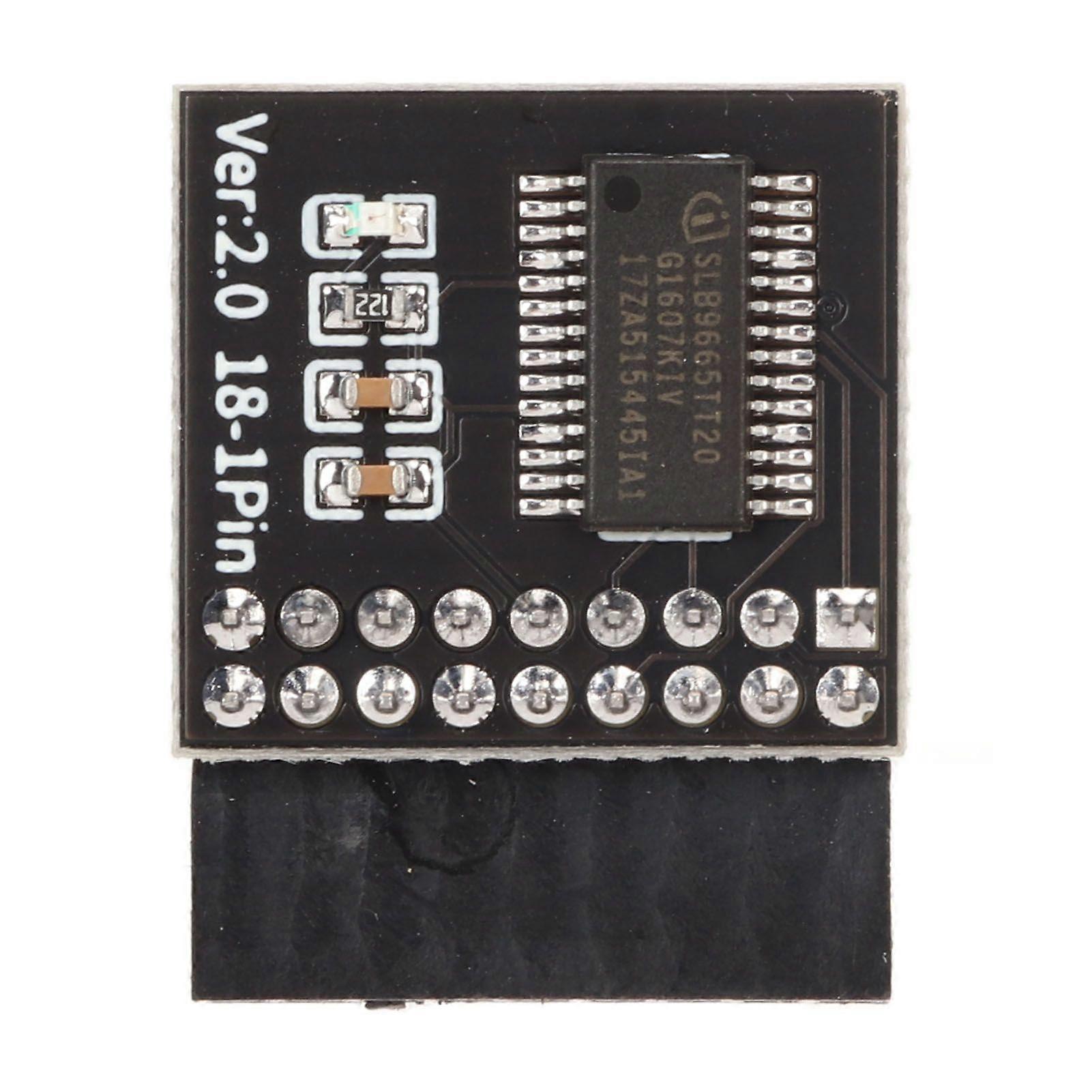 TPM2.0 Security Module 18Pin LPC Interface Remote Card Encryption Security Module for Win11 2.0 System