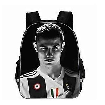 Högkvalitativ Cristiano Ronaldo CR7 Ryggsäck Mode Överraskning Gåva Resor Ryggsäck Studenter Pojkar Flickor Skolväska