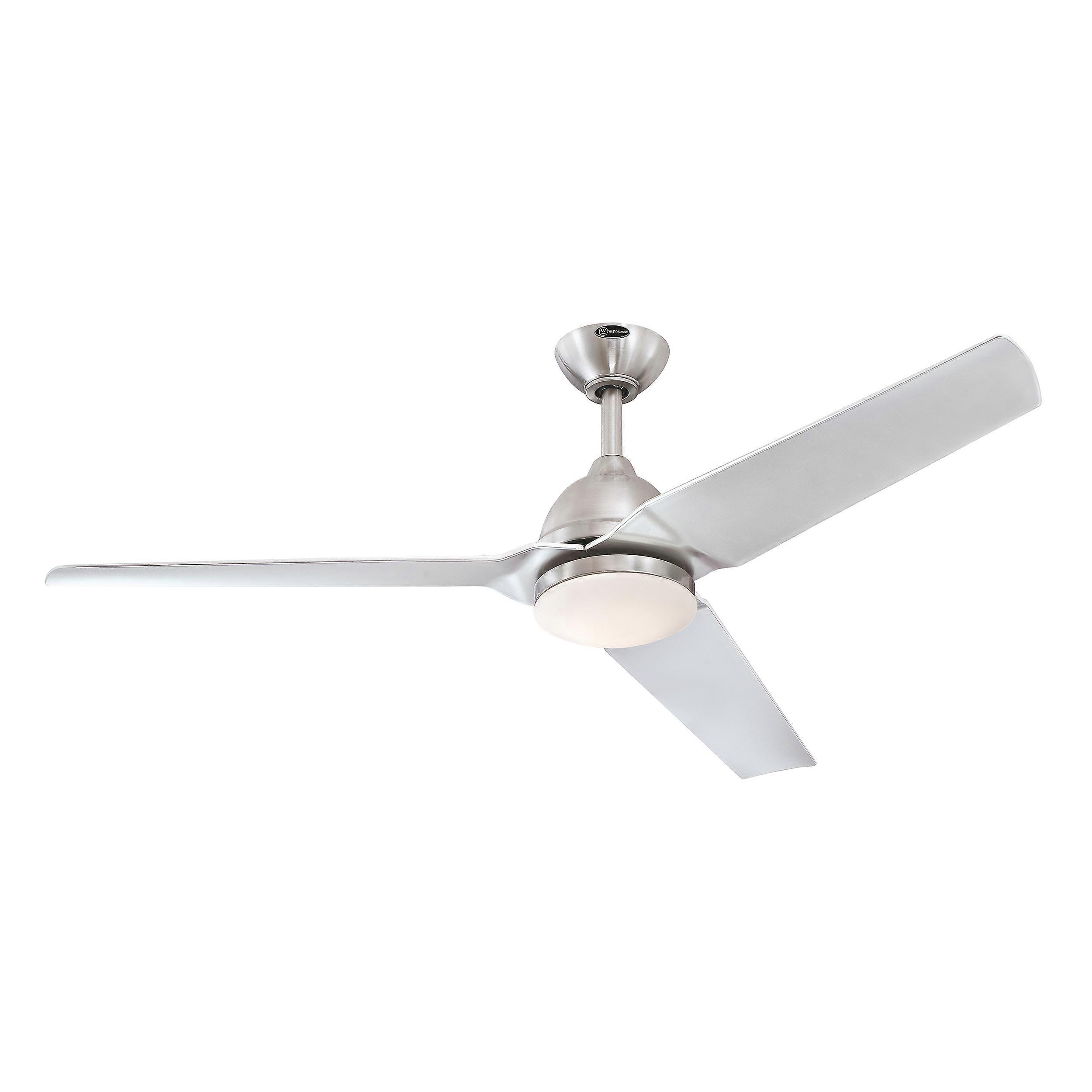 Ventilatore da soffitto Elyse con LED e interruttore a parete