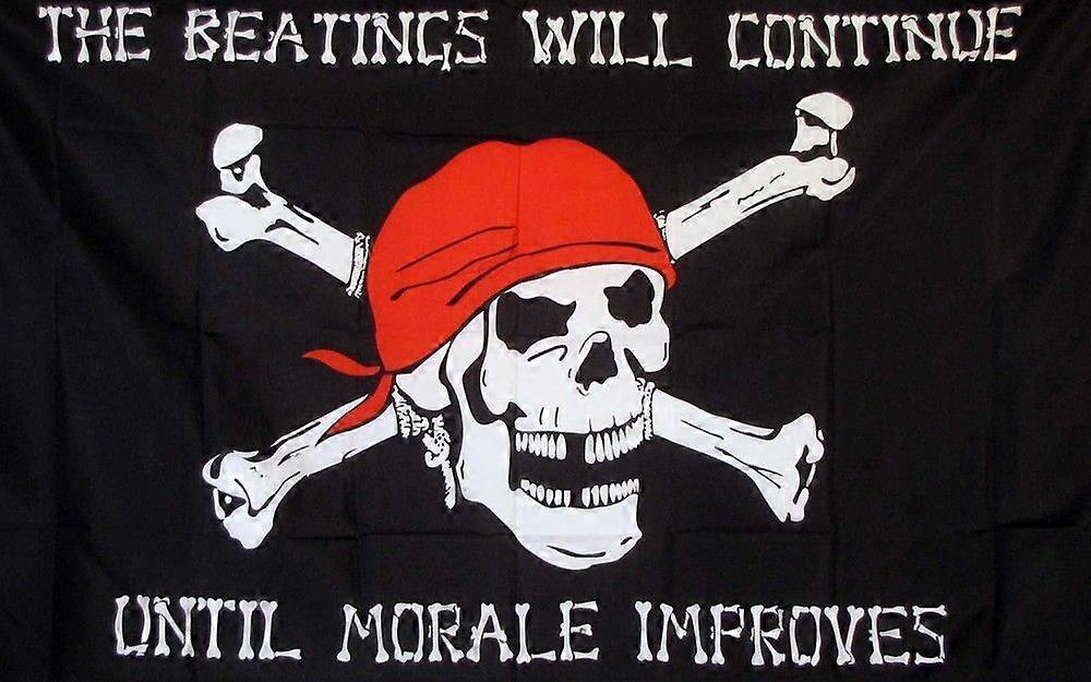 PIRATE MORALE FLAG FFGG-3314