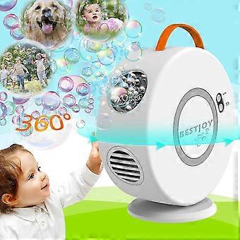 Kids' Bubble Machine (Suitable for infants and toddlers aged 1-5), Rechargeable Bubble Blower