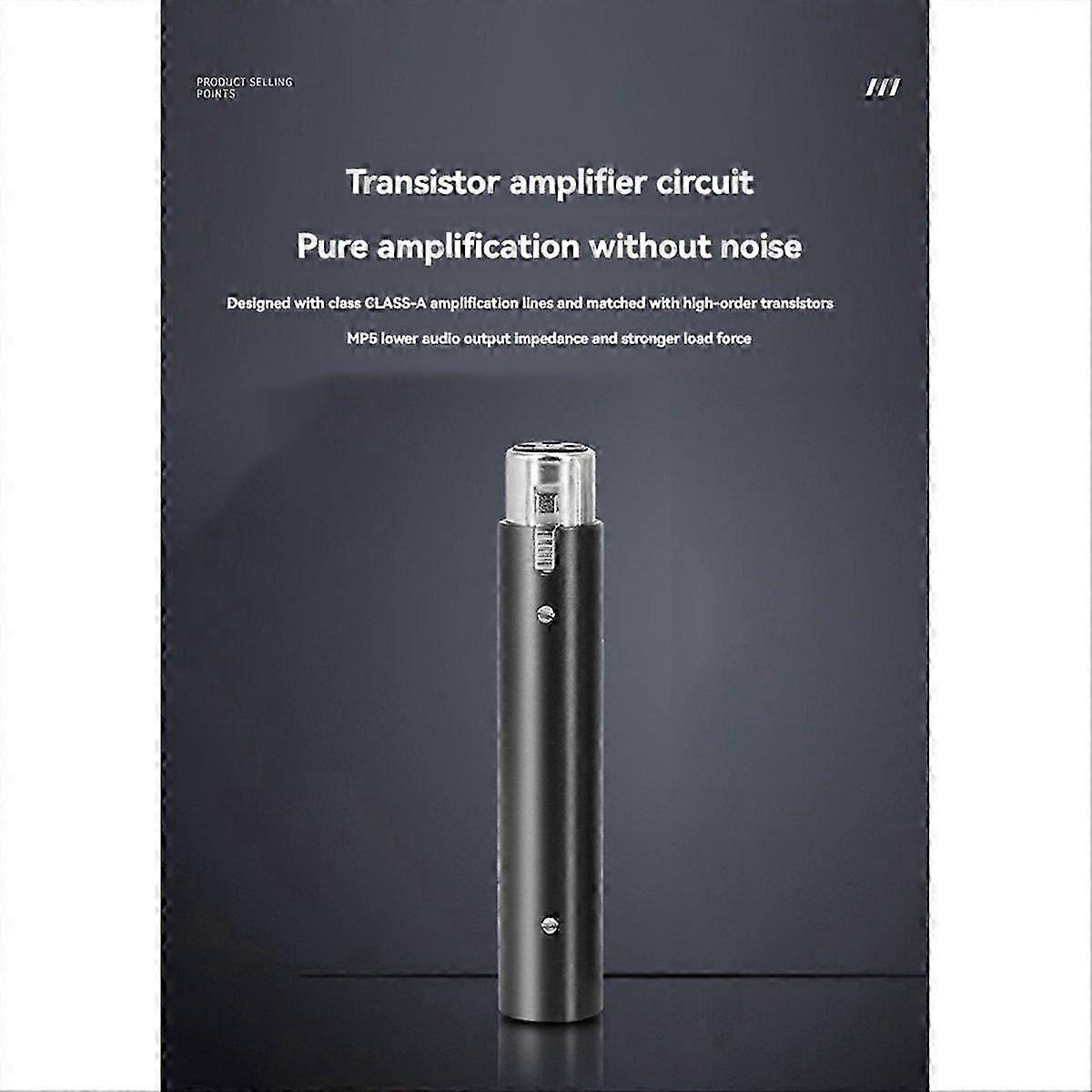 Dynamic Microphone Amplifier 5V Power Supply Single Channel Increase