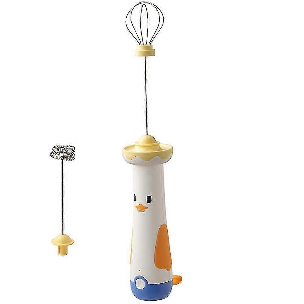 Wireless Blender, Portable Foaming Machine, Rechargeable, Handheld Blender, Multi-Purpose Kitchen Tool compatible withCoffee, Eggs