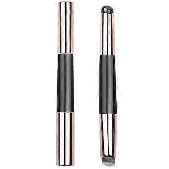 Double-headed Silicone Lip Brush compatible with Lipsticks Lipstick Applicator Concealer Makeup Multipurpose 2 in 1
