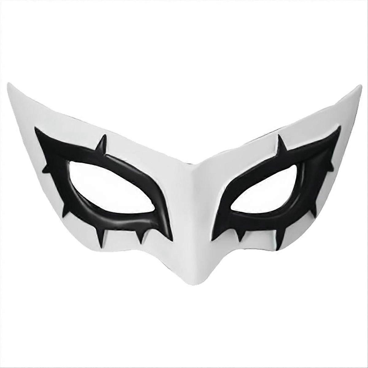 Maschera per occhi maschile a metà viso di Halloween, collezione di oggetti di scena per cosplay, accessori per feste di Halloween