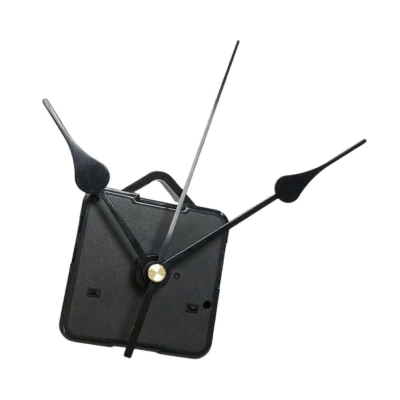 DIY Wall Clock Movement with Pendulum Kit, Reliable Timekeeping, Easy Installation, Black Design