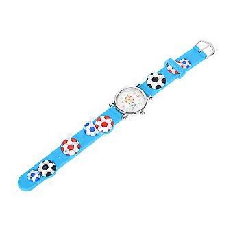 Kids Soccer Ball Watch Cartoon 3D Sports Watch for Kids 2Pcs