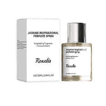 2pcs Perfume Spray, Jasmine Scent Light Fresh Floral Fruity Fragrance Portable Long Lasting Body Mist for Daily Use