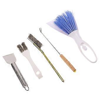 Bird Cage Cleaner for Parrots with Durable Stainless Steel Tools 1Set
