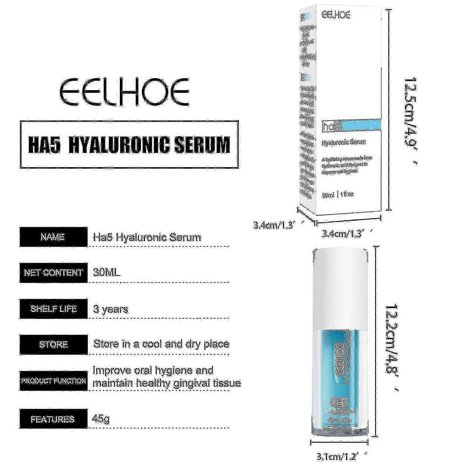 Ha5 Creme dental hialurônico