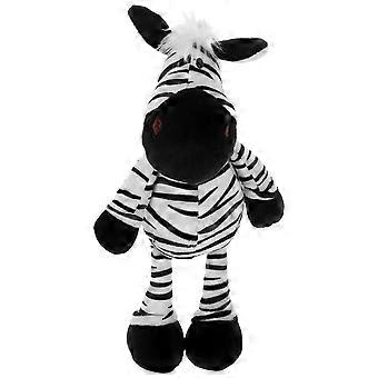 Muñeco de peluche de cebra de dibujos animados, 1 unidad, juguete de peluche para niños