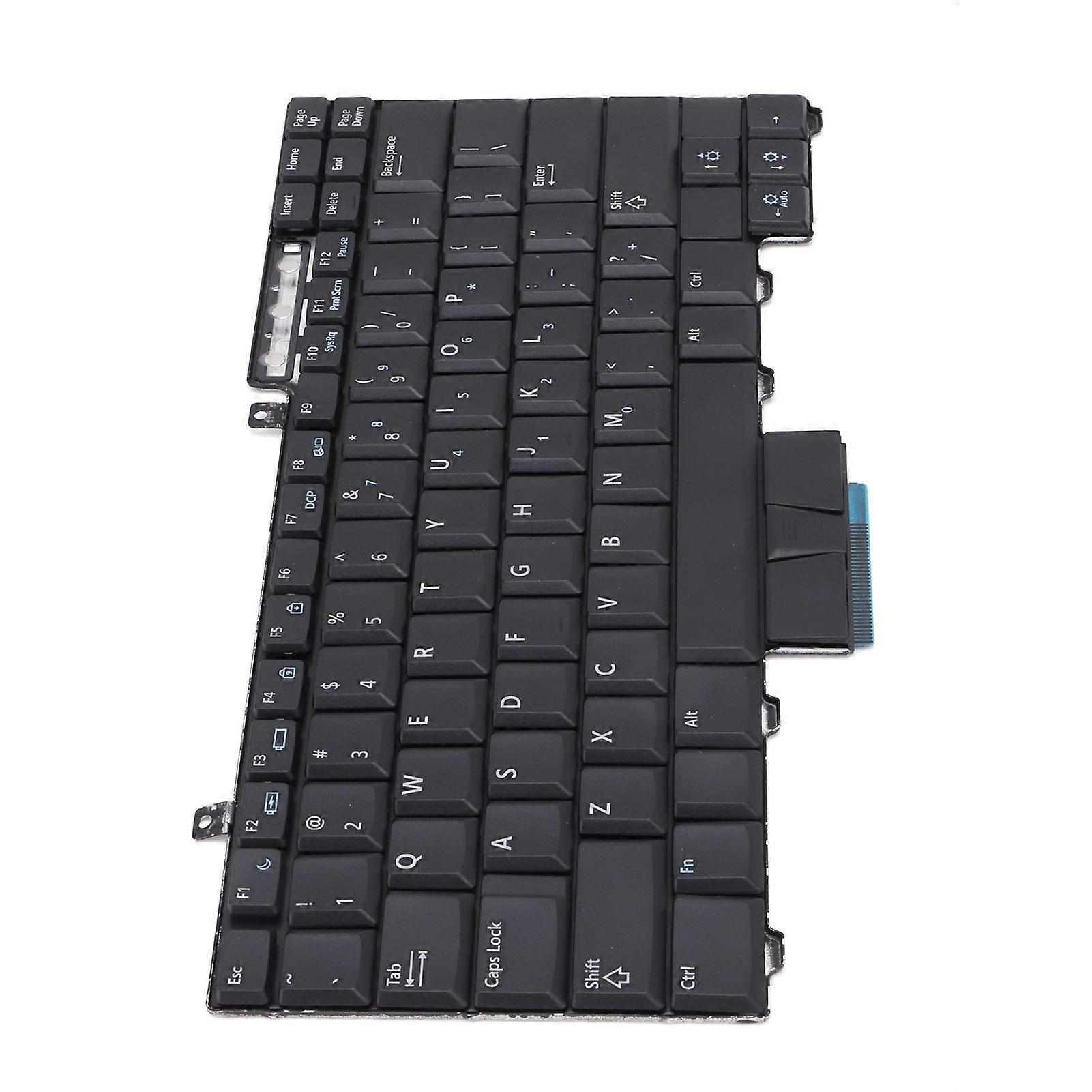Replacement Keyboard Durable Convenient Replace Keyboard for DELL E6400/E6410/M4400/M2400/E6500Black