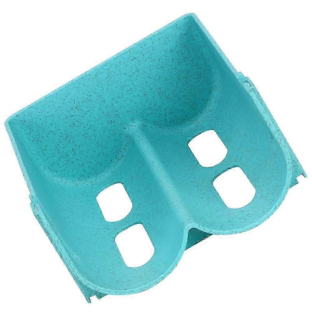 Stackable Beer Can Holder Cans Storage Rack Refrigerator Canned Beverage (Blue)