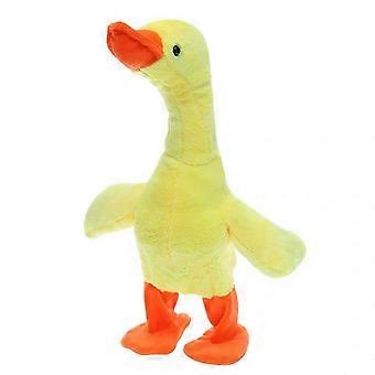 Interactive Talking Singing Walking Duck Plush Toy, Gift for Kids
