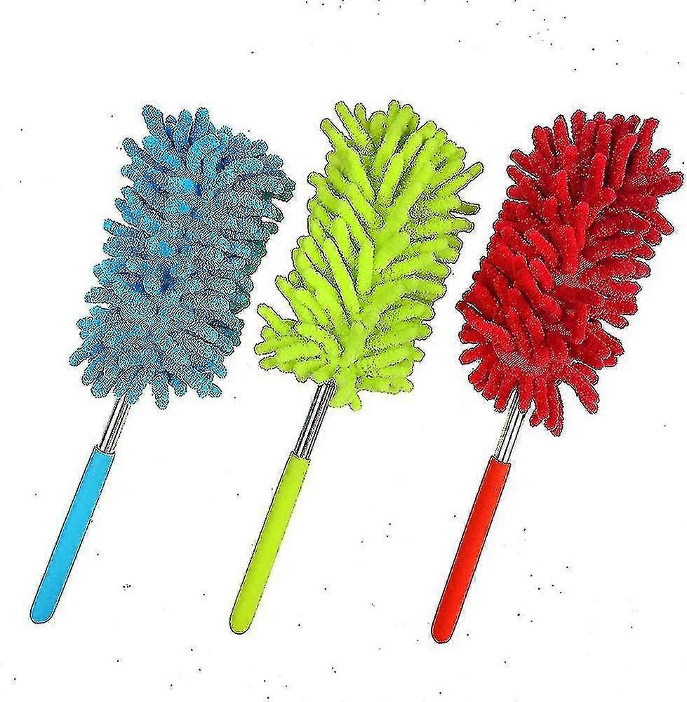 Extendable Feather Duster Withsuper-long Adjust Pole, Telescoping Pole For zddk