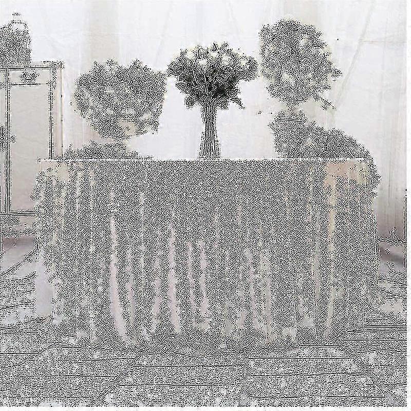 Sparkling Sequin Tablecloth Round Tablecloth Wedding Party