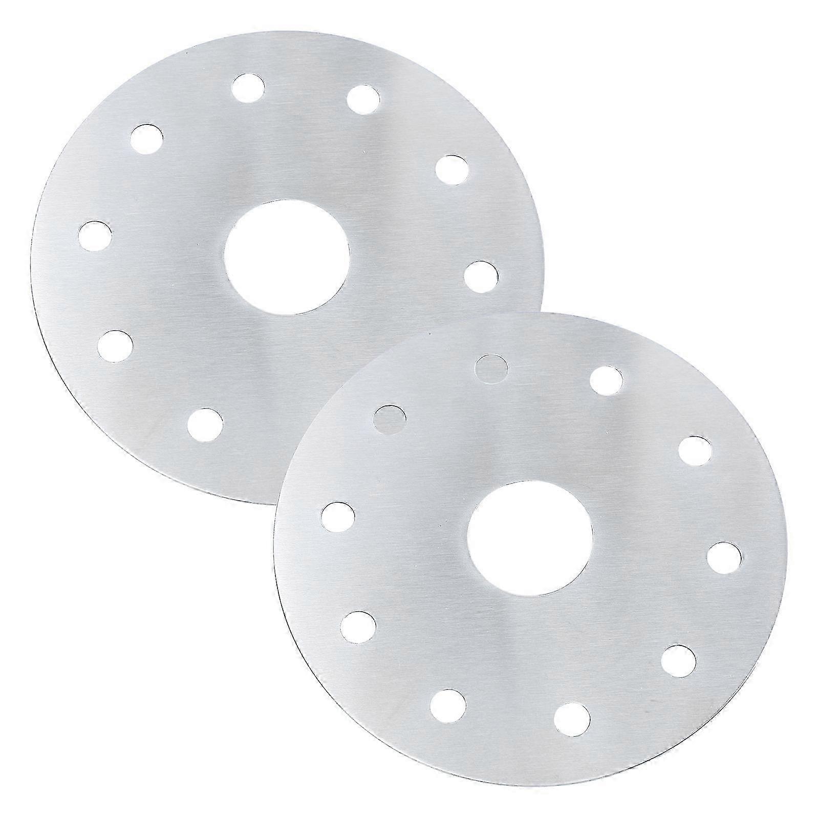 Heat Diffuser Stainless Steel Conducting Plate compatible with Kitchen Use 2Pcs