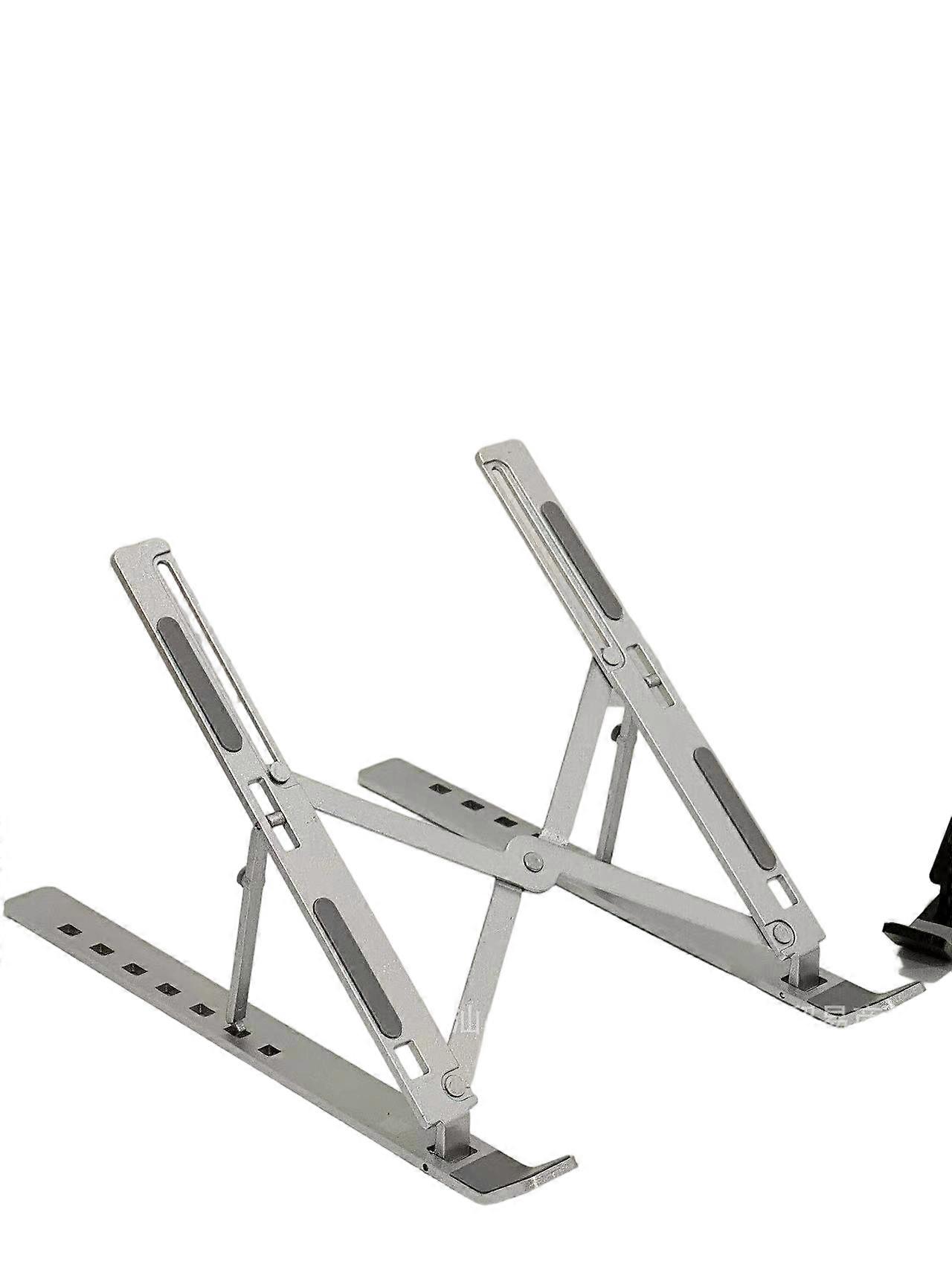 Foldable Aluminum Laptop Stand Adjustable Riser with Optional Fan