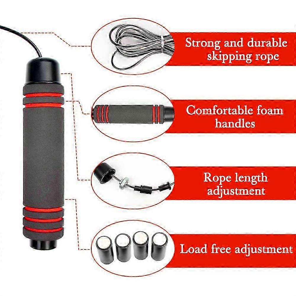 Ergonomic Foam Handle Jump Rope