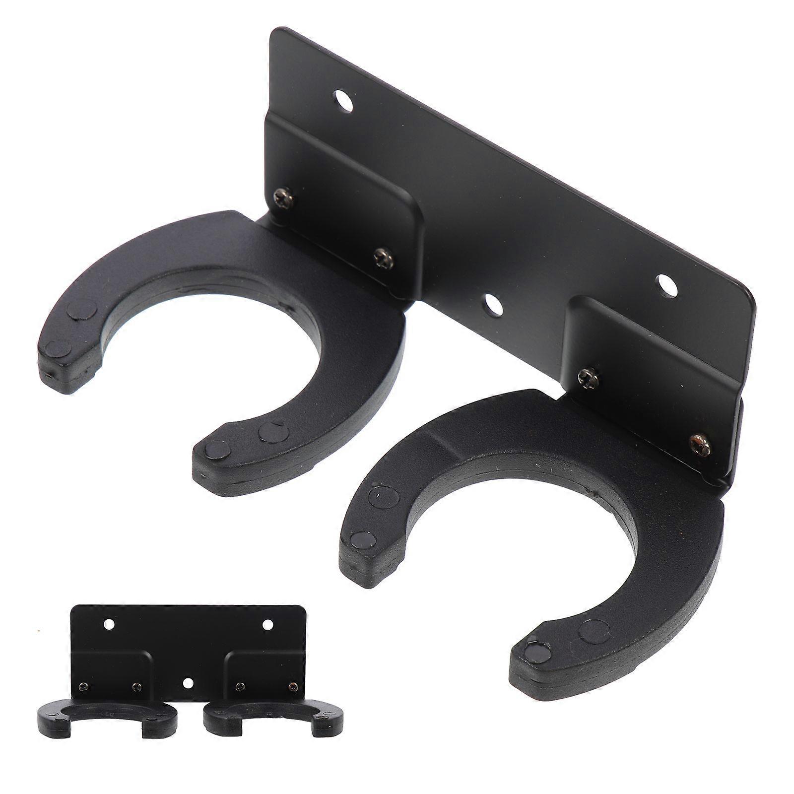 Microphone Storage Hook Metal Bracket for Wall-Mounted Use
