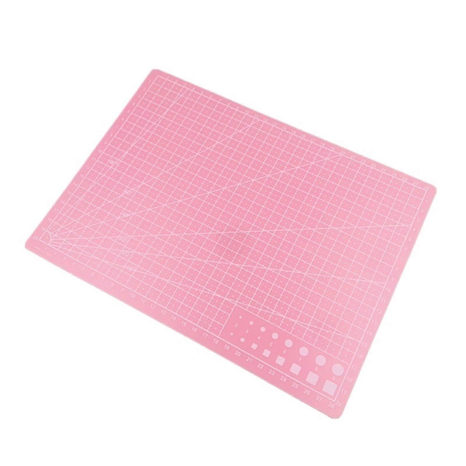 A5 Self Healing Cutting Mat Pink Two Sided