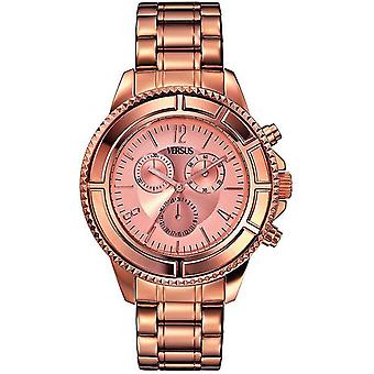 Versus Tokyo kvartsi analoginen Unisex Watch kanssa SGN030013 kullattu ruostumaton teräs ranne koru