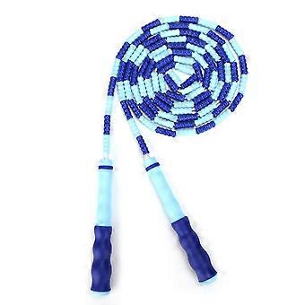 Adjustable Beaded Skipping Rope Tangle-Free Ergonomic Handle