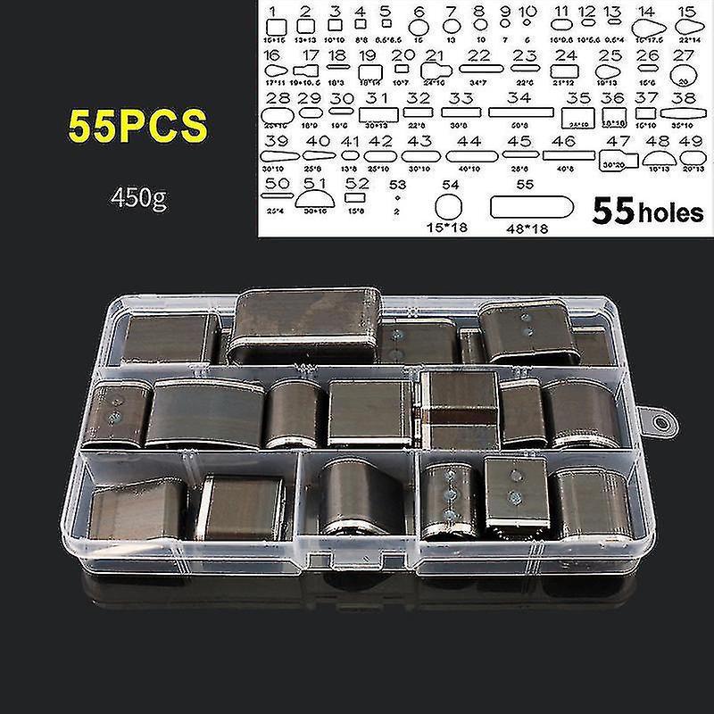 24/39/52/55 Pcs Leather Punch Tools Set With Different Sizes Shapes Diy Craft