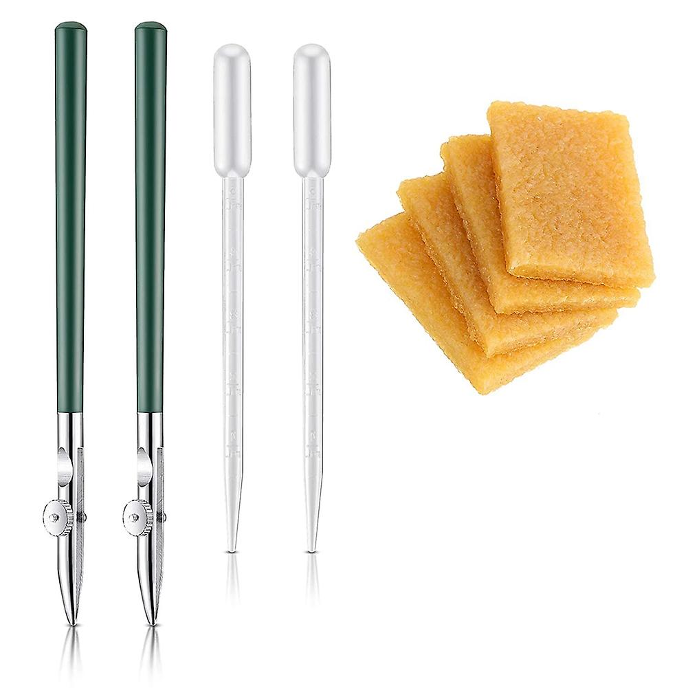 Art Ruling Pen Set Masking Fluid Pen with Glue Residue Eraser,Ruling Ink Pens Fluid Line Drawing To