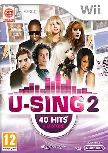 U-Sing 2 (Wii) - PAL - Uusi &; Sinetöity