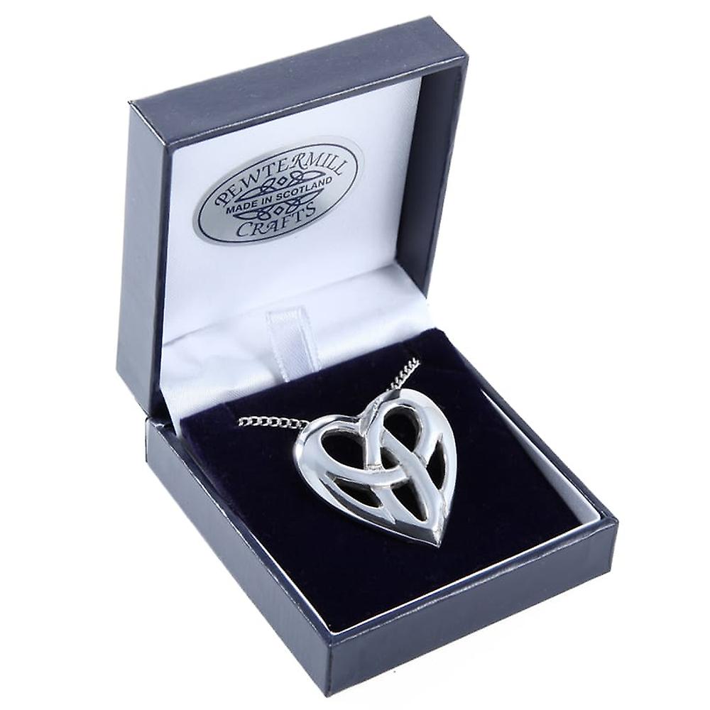 Trinity Knot Love Pewter Pendant