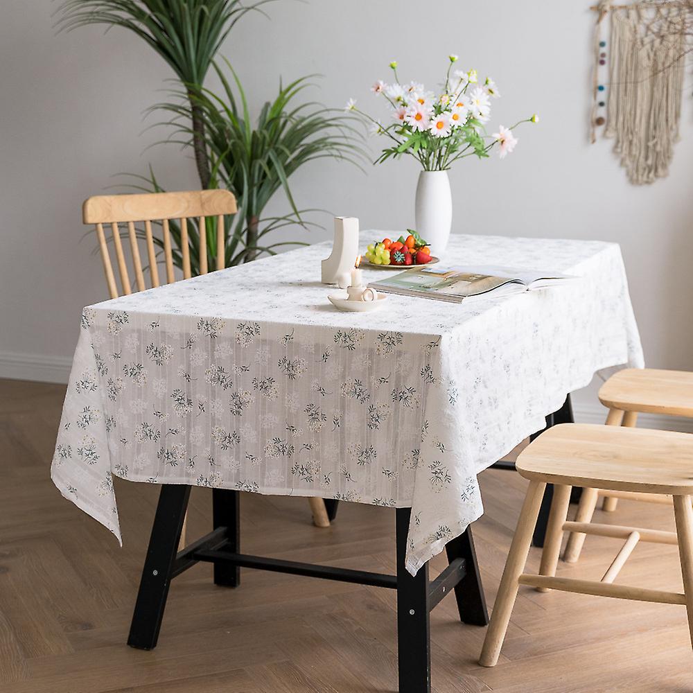 1 pc rectangular tablecloth cute floral pattern tablecloth for K