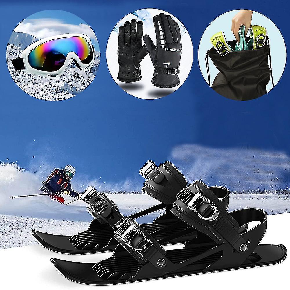 2022 Uudet Mini Hiihtokengät Mini Ski Luistimet Kelkka Lumitarvikkeet Laskettelumonot Lumilautailu aikuisille