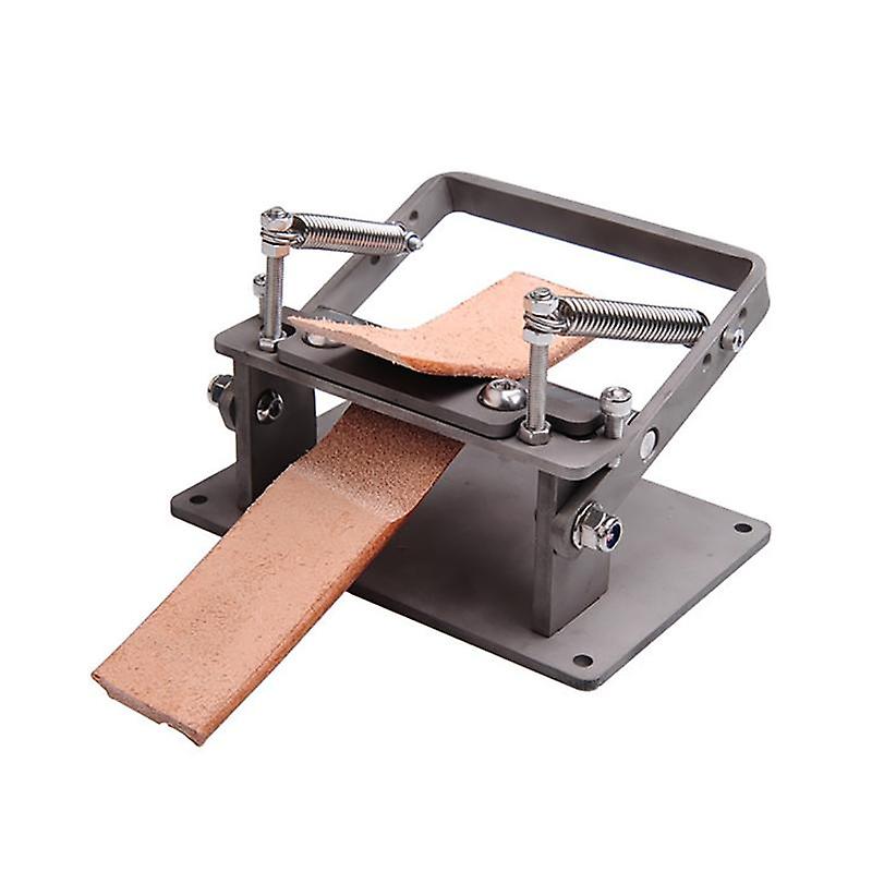 Stainless Steel Manual Leather Thinning Machine Cowhide Material Shovel Thin Knife Tanned Belt Strap Smoothing Tool