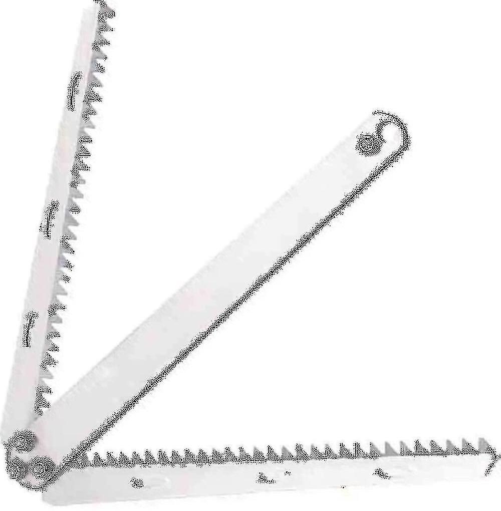 Sammenleggbar ugresshøvel i rustfritt stål, ugressfjerningsverktøy, vannplanter, gresskutter, for fjerning av vannplanter, vannplanter (1 stk.)