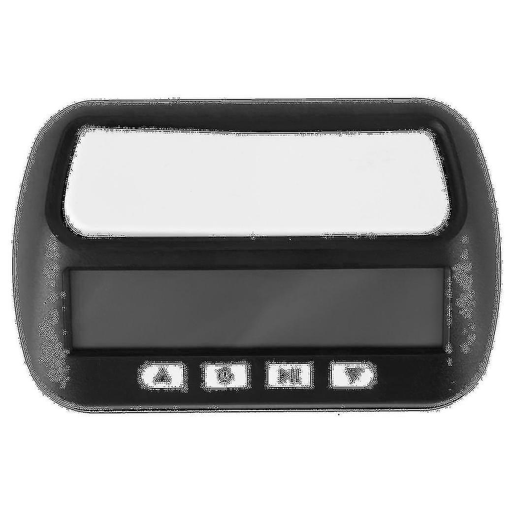 Chess Clock, Digital Chess Timer & Game Timer, 3-in-1 Multipurpose Portable Professional Clock Blac