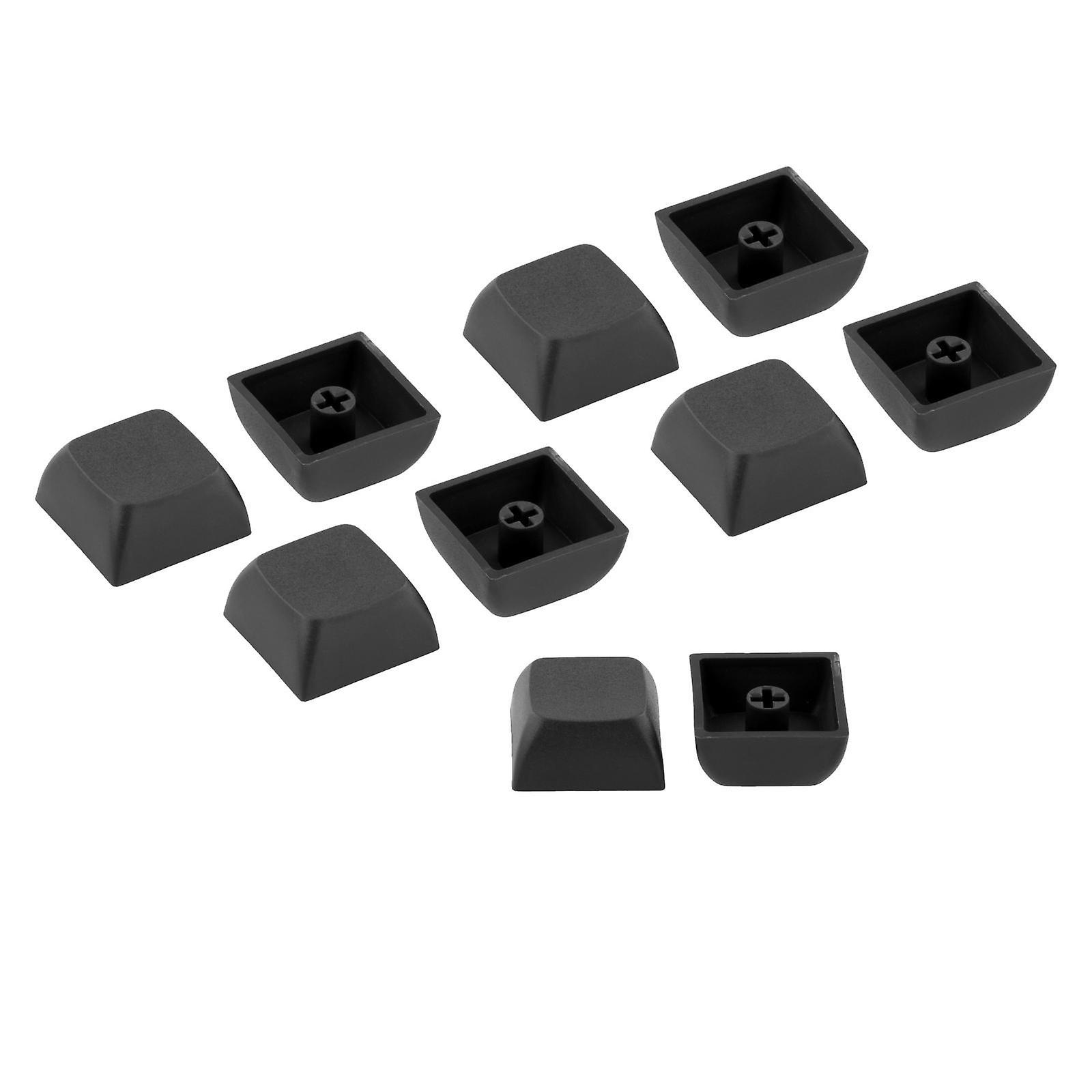 10x PBT Keycaps Set DIY Replacement Parts Game Lovers for CHERRY MX Switches Black