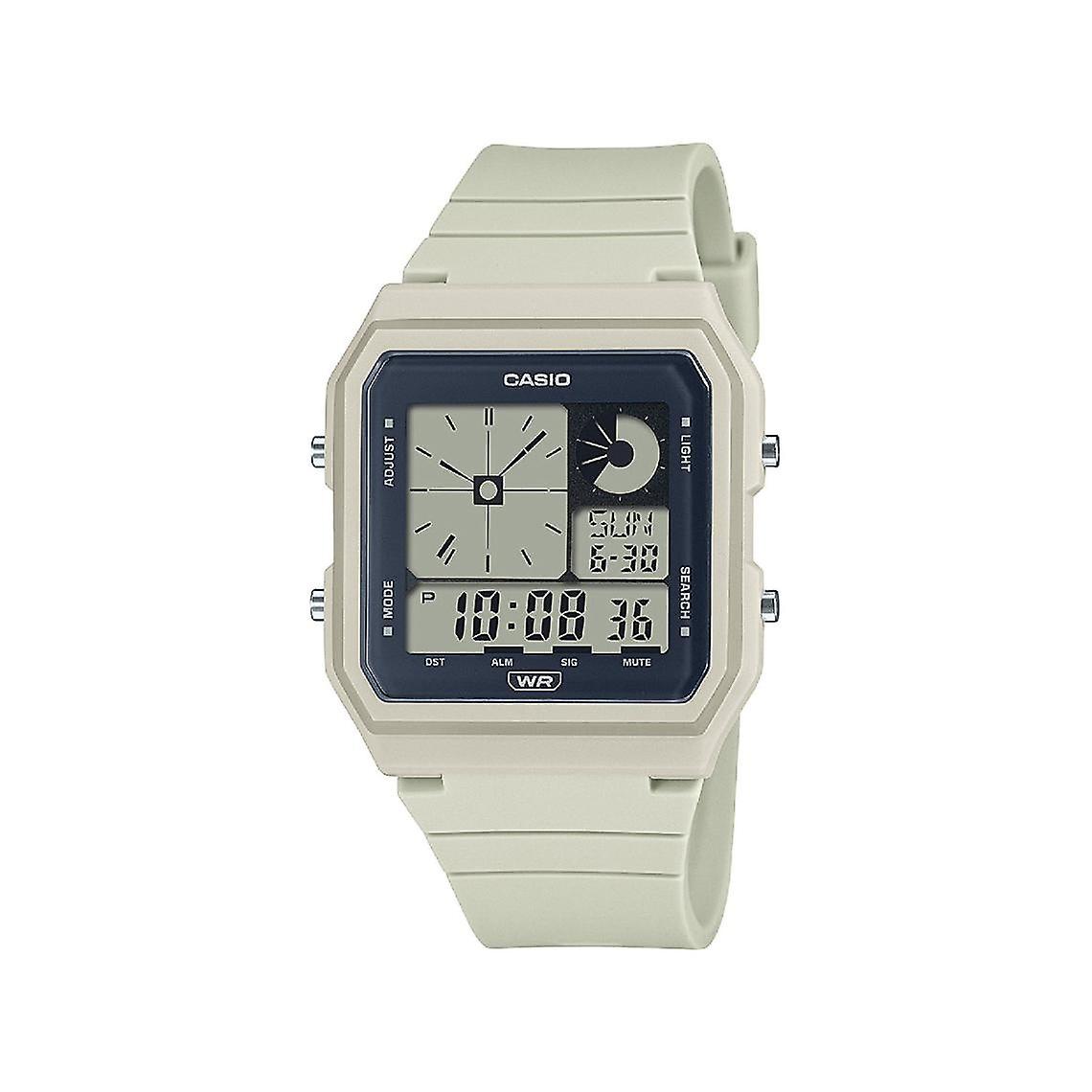 Casio LF-20W-8AEF Mixed Watch - White Resin Strap