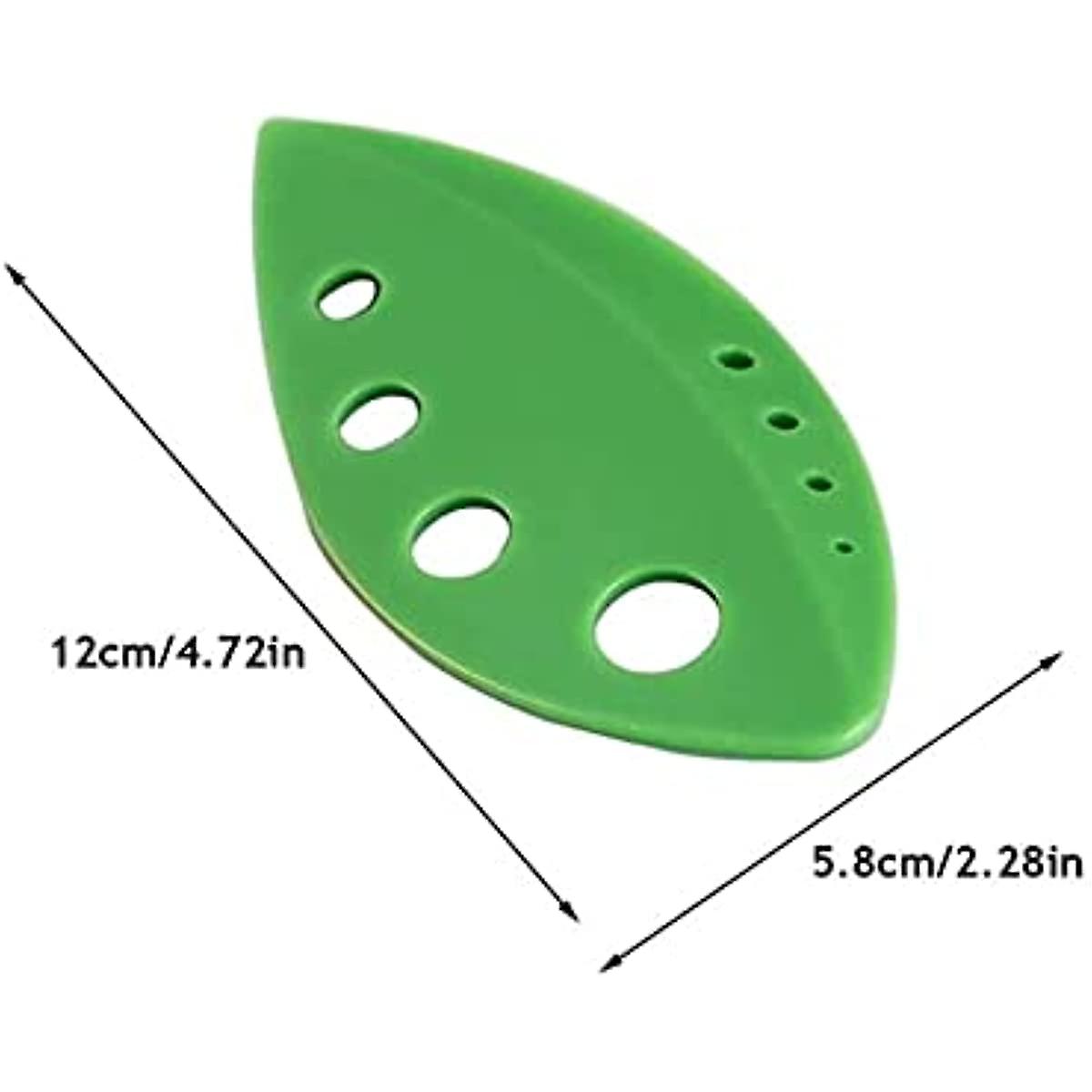 1pc Herb Stripper 8 Holes Kitchen Herb Leaf Stripping Tool Tool For Kale Collard Greens Thyme Basil Rosemary Stripper