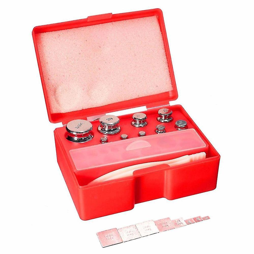17pcs 211.1g 10mg-100g M2 Set Grams Precision Calibration Weight Digital Scale